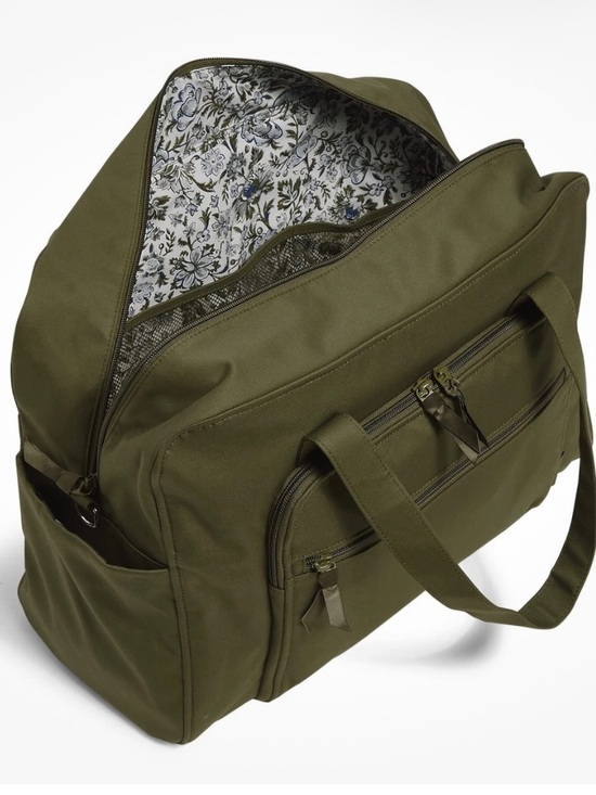 Vera Bradley Handbags - Vera Bradley Cotton Weekender Travel Duffel Bag